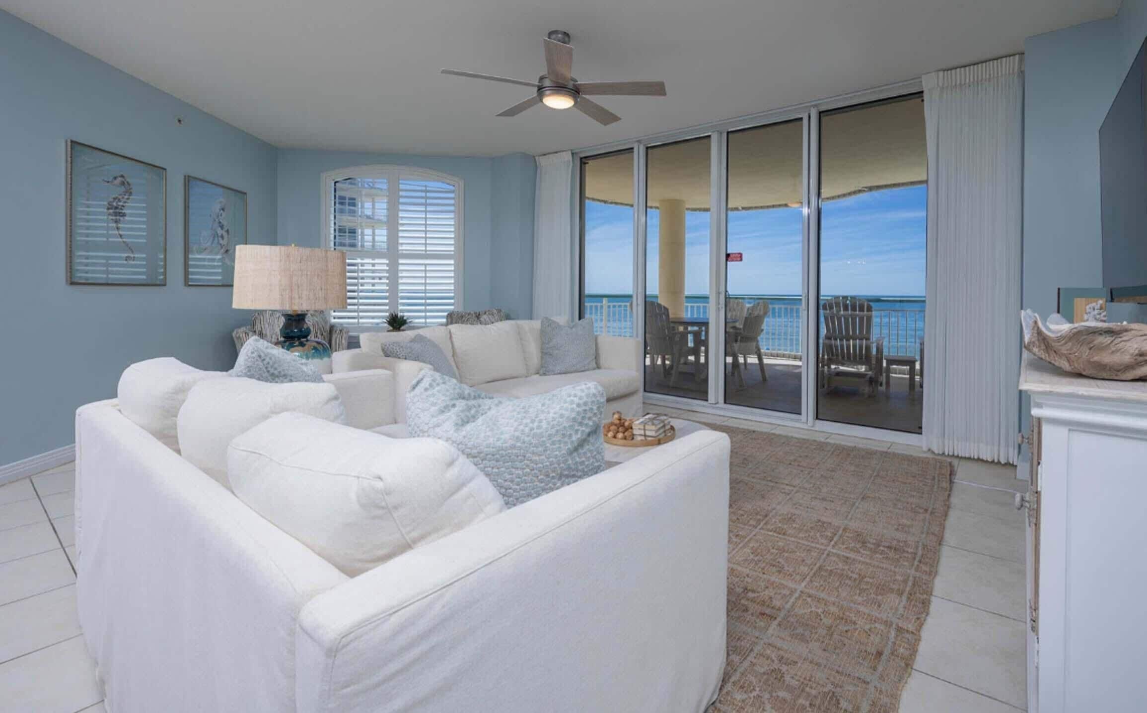 Lejlighed - flere senge (Beach Colony East 3B) | Opholdsområde | Tv