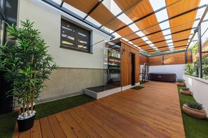 Apartment, 2 Bedrooms, Garden View | Terrace/patio - Orange Apartment&spa - Okrug Gornji (Okrug)