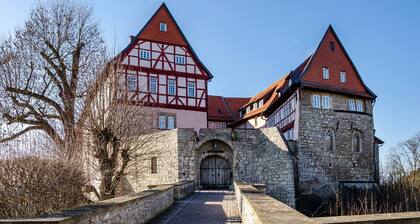 Apartment „Zum Weißen Roß“ mit Gemeinschaftsgarten und WLAN