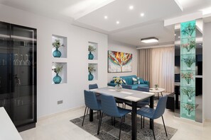 Apartment, City View | In-room dining - Stylish Cosy 2BR APT near Tigne Point (Sliema)