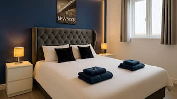 1 habitación, tabla de planchar con plancha, wifi y ropa de cama