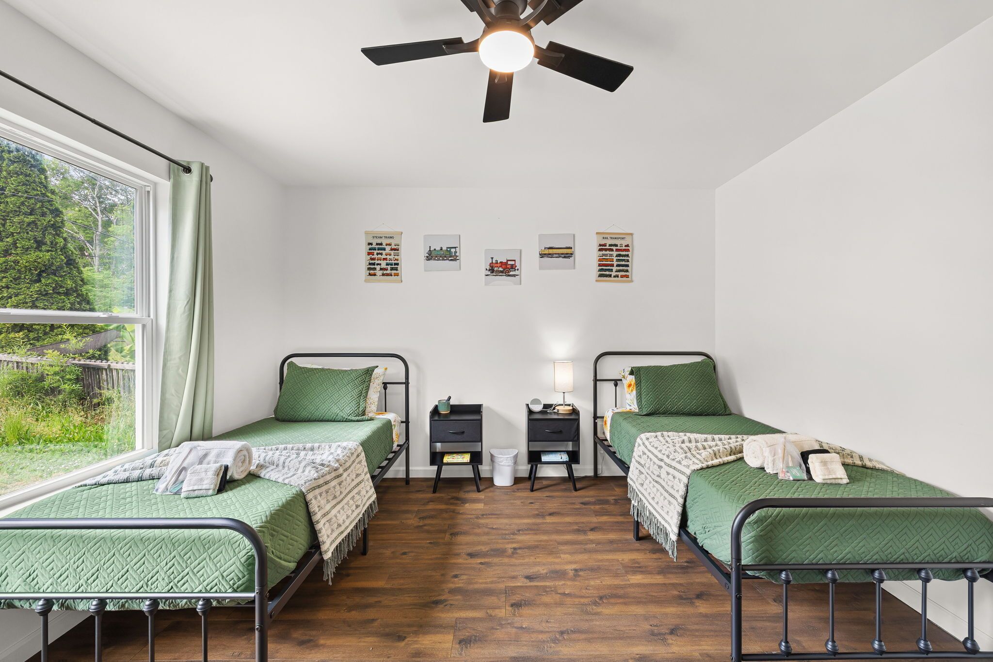3 bedrooms, iron/ironing board, travel cot, WiFi