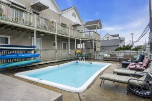 Pool - Relaxed Shore Getaway with Porch Seating | 3BR + Sofa Bed, Parking Included – Seaside Heights (Seaside Heights)