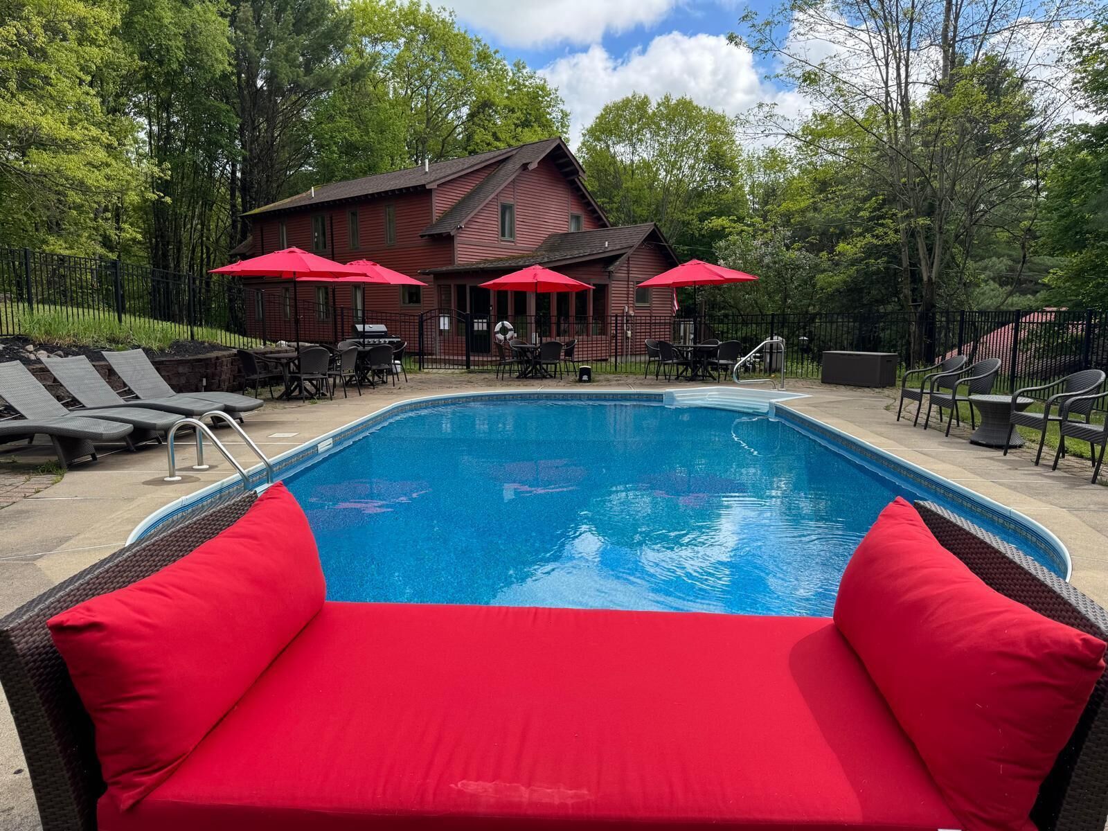 Piscine chauffée
