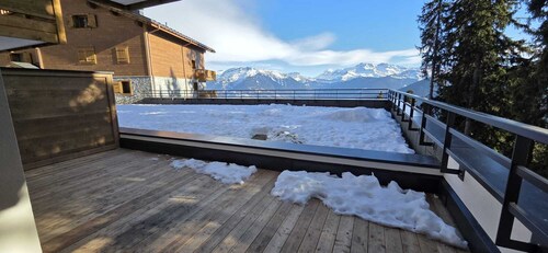 Appartement neuf avec belle vue sur le beaufortain