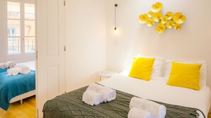 2 chambres, fer et planche à repasser, lit parapluie, Wi-Fi gratuit