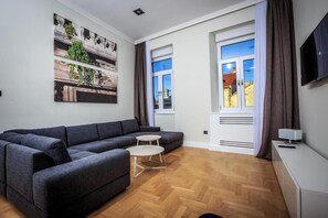 Apartment, 3 Bedrooms, Smoking, Garden View | Living room - The Residence Trogir (Trogir)
