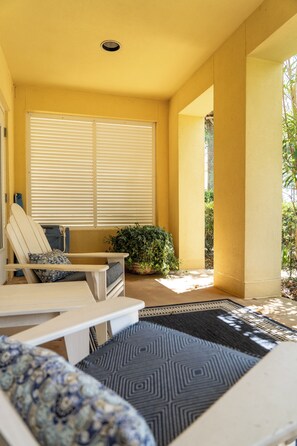 Terrace/patio - The Villas at McCollough (Gulf Shores)