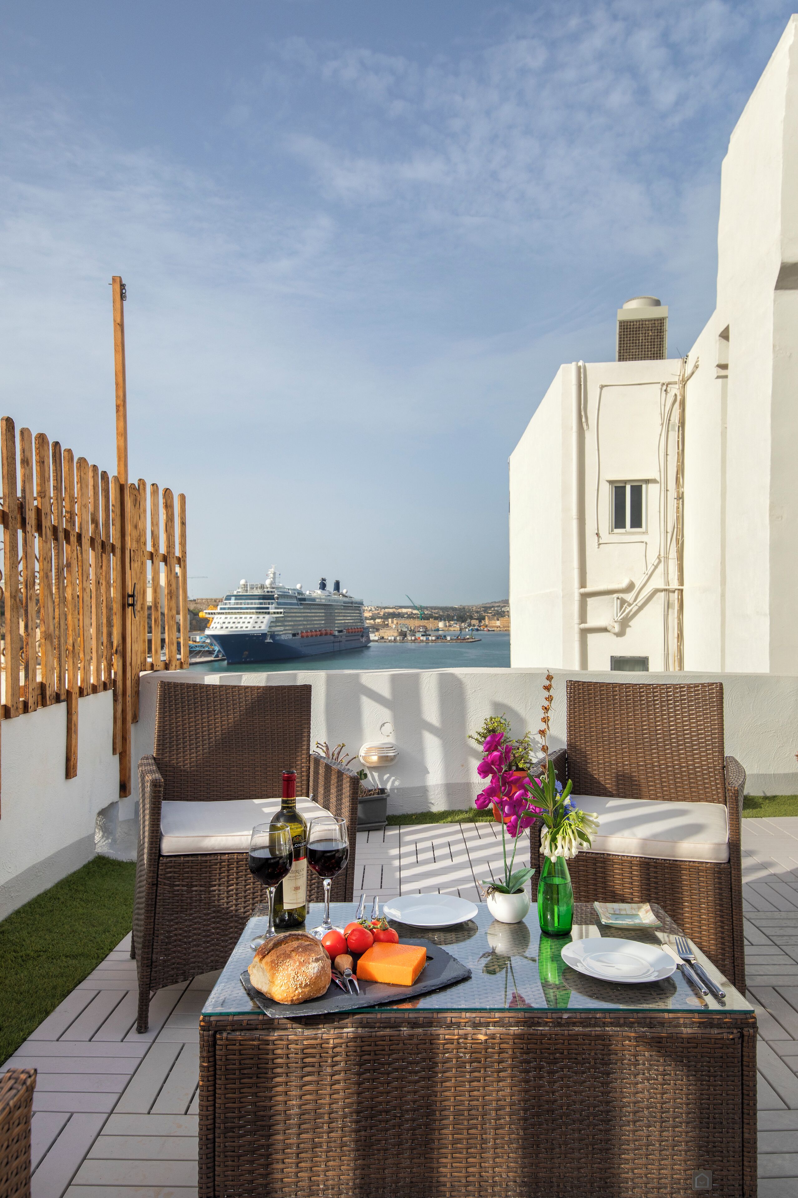 Townhome - havsutsikt | Terrass/Patio