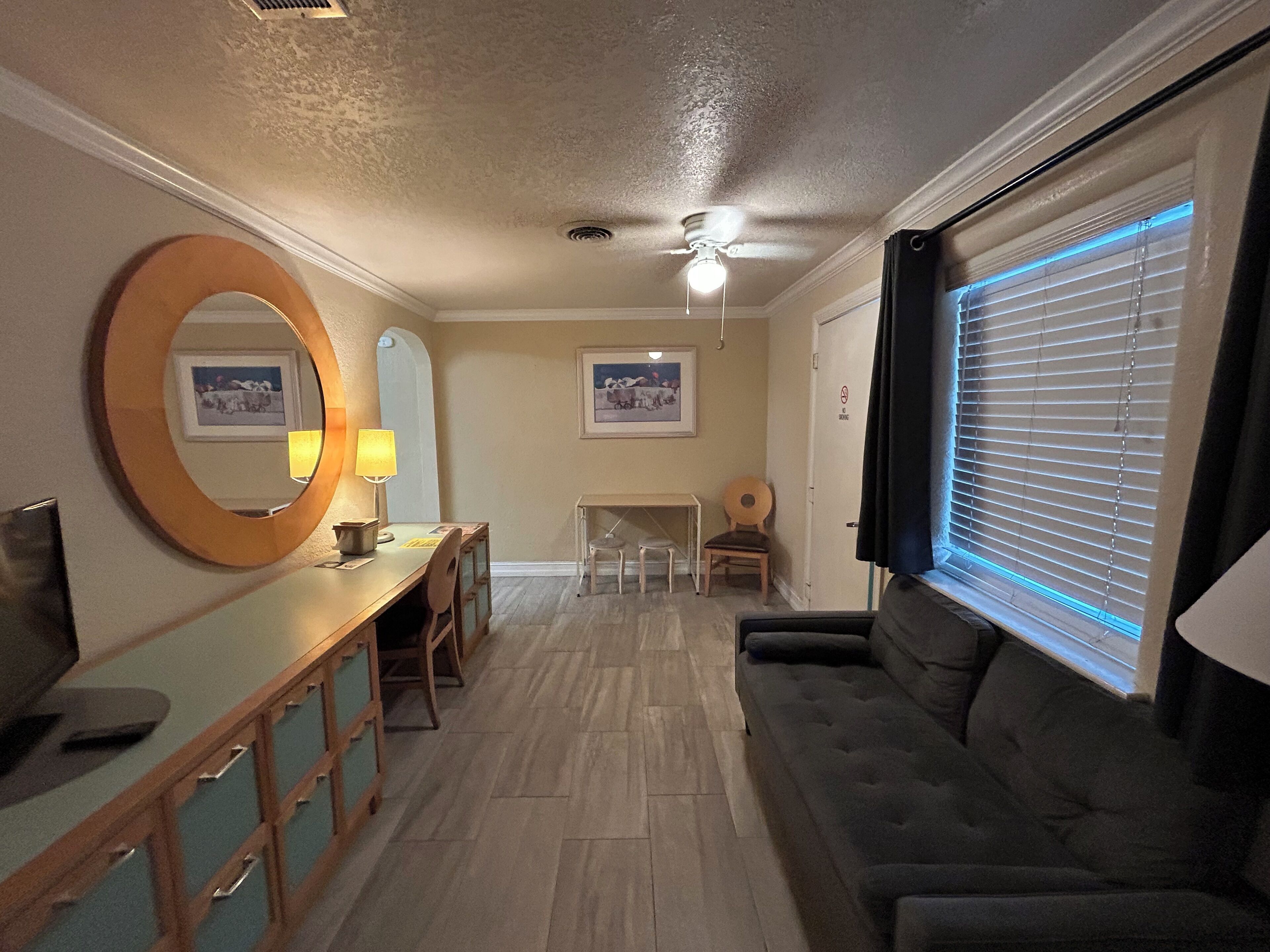 Apartment, 2 Double Beds, Mobility Accessible, Beachside | Living area | 32-inch LED TV with digital channels, TV