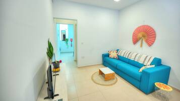 Apartamento, vistas al mar | Zona de estar