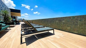 Apartment | Terrace/patio - FM20 Cabo Branco Oceanview II By Almare (João Pessoa)