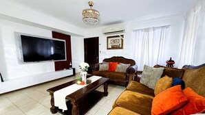 Villa, 3 chambres, piscine privée | Salle de séjour