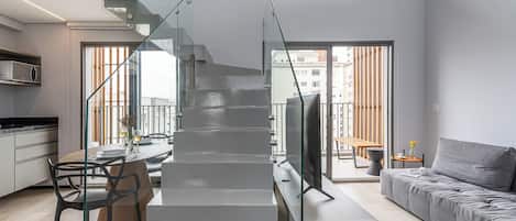 Kahden hengen huone | Olohuone