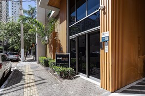 Exterior detail - Pivô Jardins by Viva - Apartamentos Novos e Modernos (São Paulo)