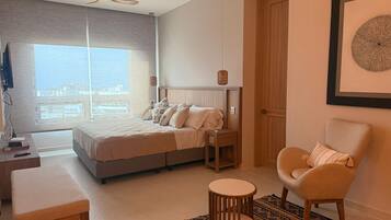 Deluxe Apartment, Balcony, Sea View | Free WiFi