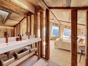 4 bedrooms, free WiFi, bed sheets - Chalet Cagou - Les Gets - Mont-Blanc view (Les Gets)