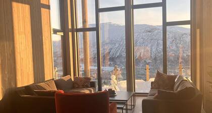 Large cabin with a high standard - Ski lift and ski slope right by the cabin