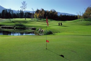 Golf - Apartment in historic building with modern design, Kronplatz region / Dolomites (St. Lorenzen)
