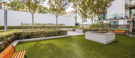 Enceinte de l’hébergement