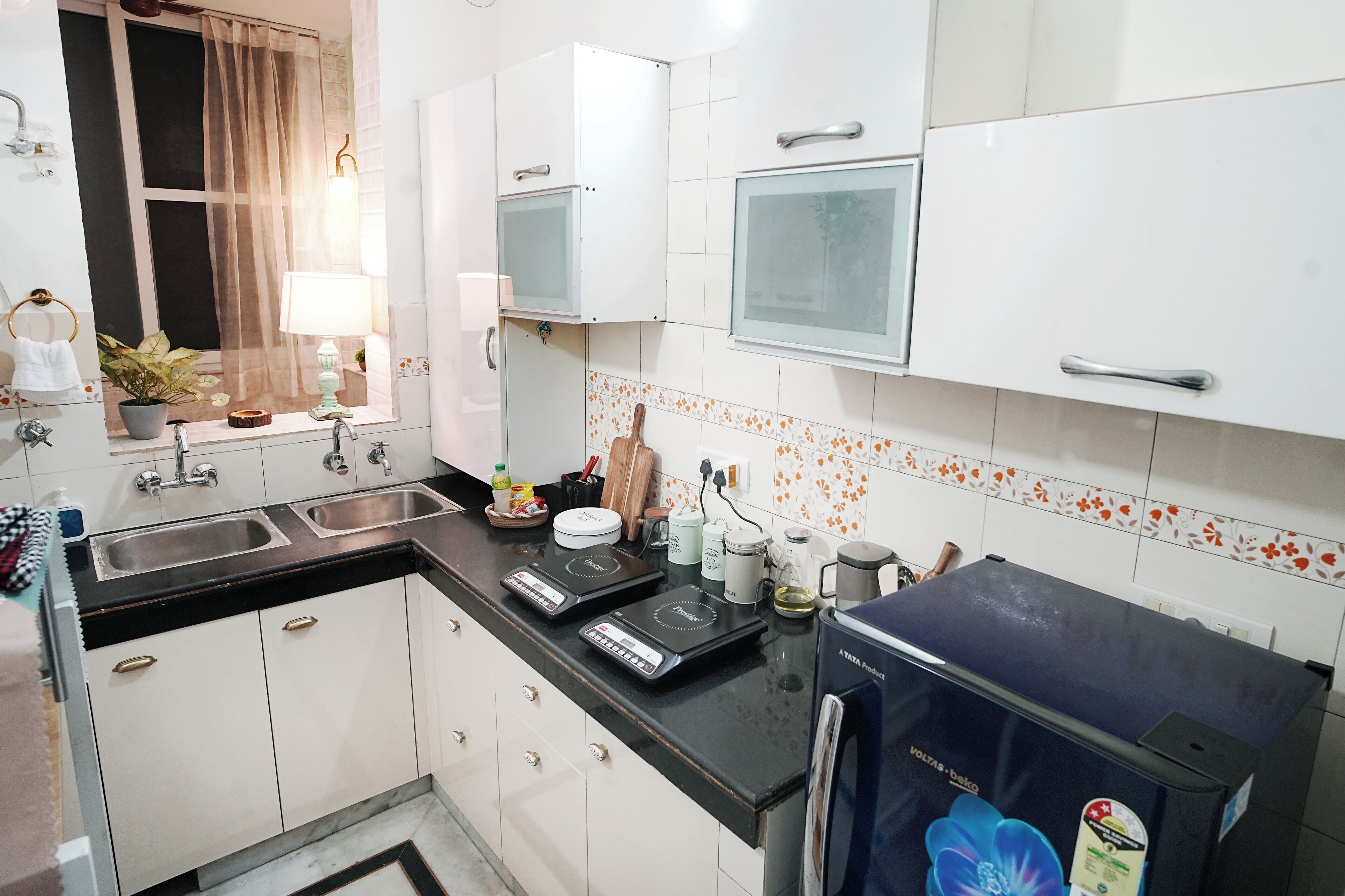 電子レンジ、コンロ