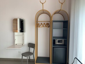 Een kluis op de kamer, gratis wifi