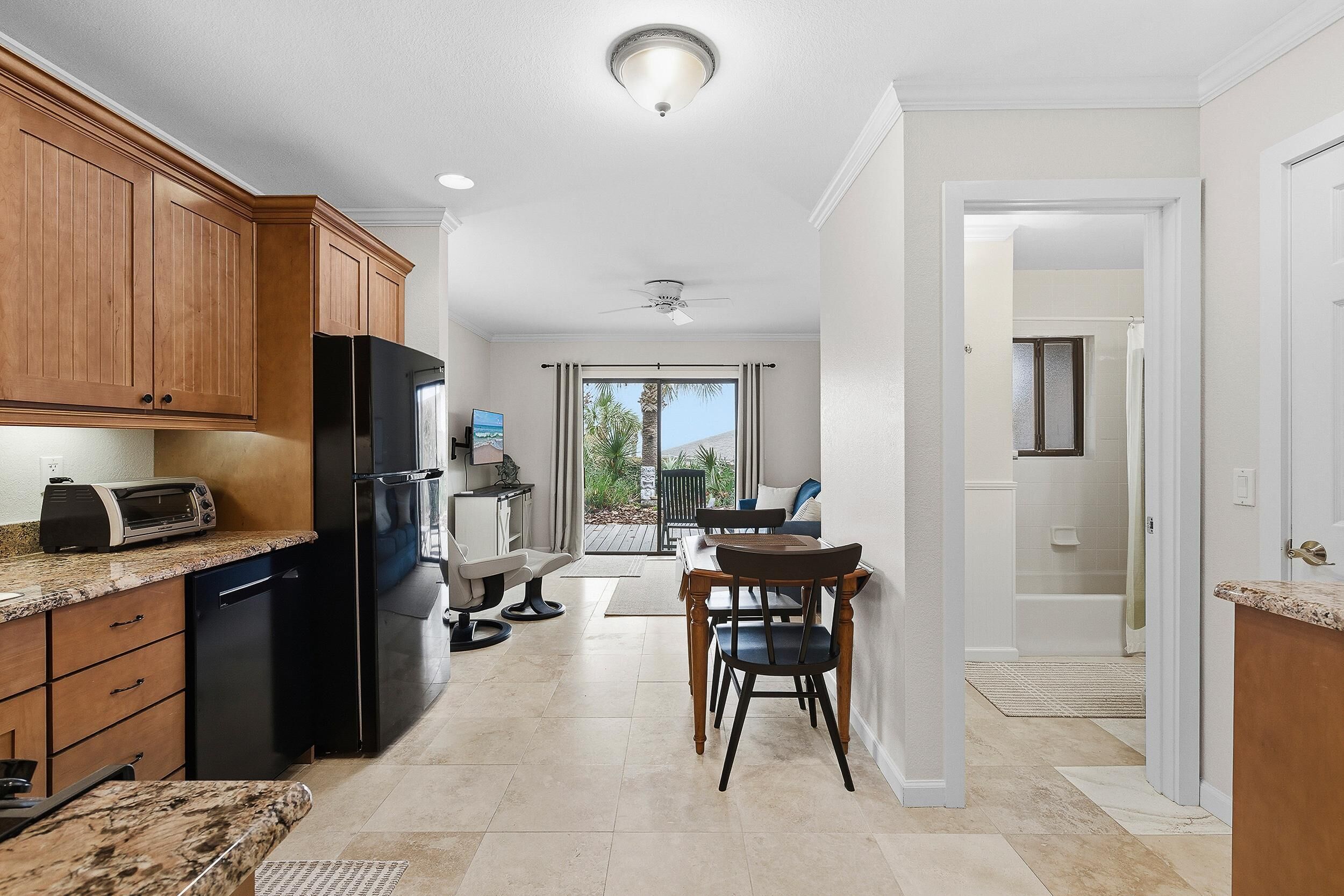 独立别墅, 1   张大床和 1 张沙发床 (Sea Dunes Nautilus B7-B) | 住宿内部