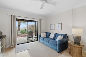 Ferienhaus, 1 Queen-Bett und Schlafsofa (Sea Dunes Nautilus B7-B) | Wohnbereich