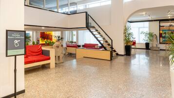 Sitteområde i lobbyen