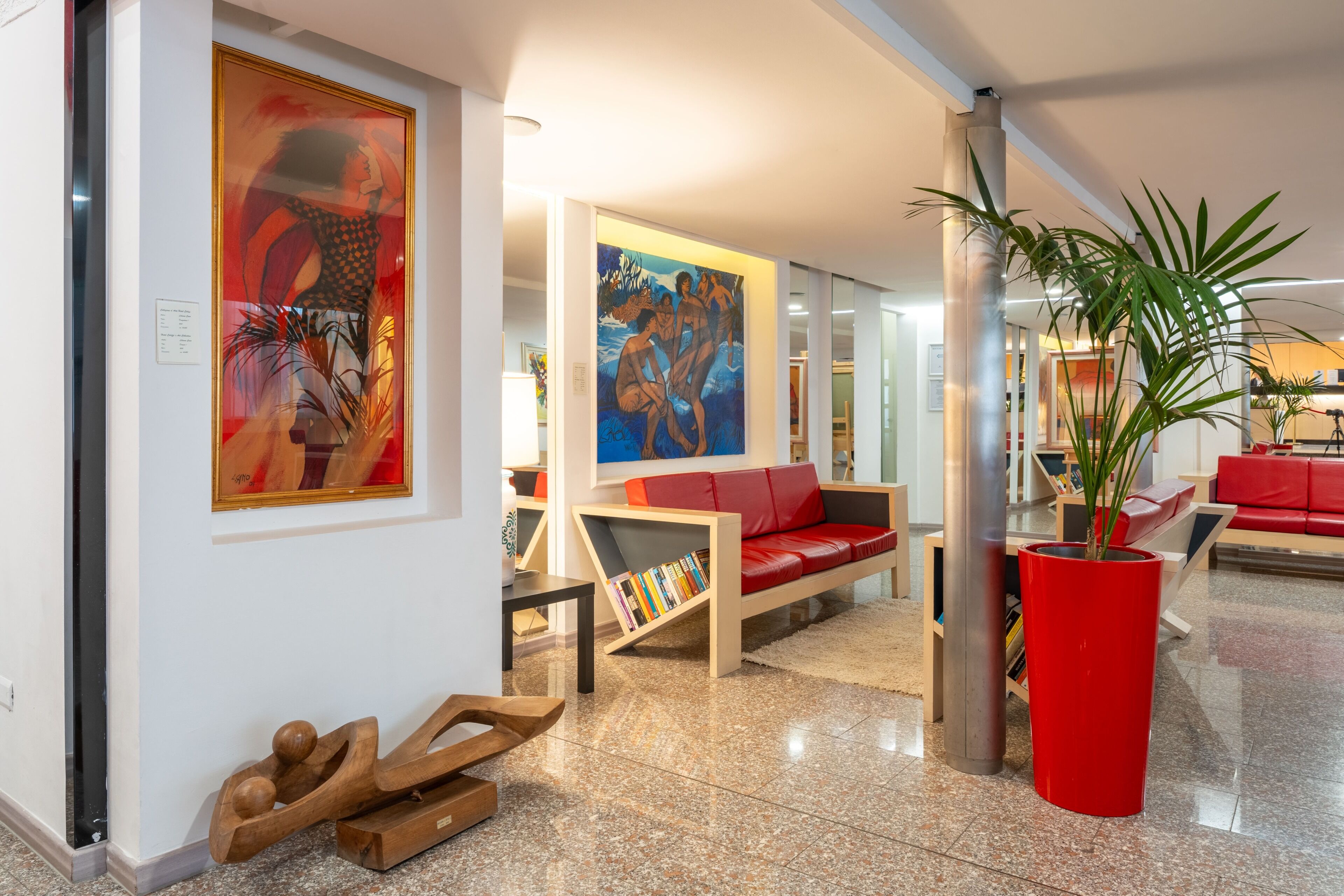 Sitzecke in der Lobby