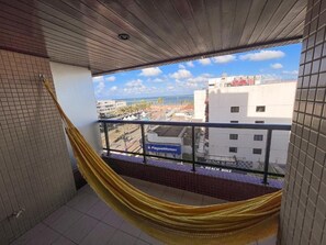 Basic-Apartment, Meerblick | Terrasse/Patio
