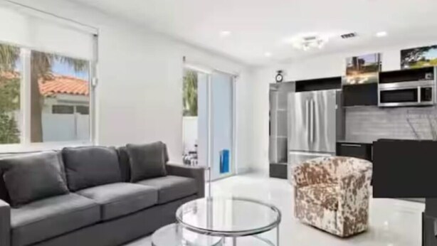 Living area - Seaglass Retreat! Pool Escape, Walk to Beach + DT Lauderdale by the Sea (Lauderdale-by-the-Sea)
