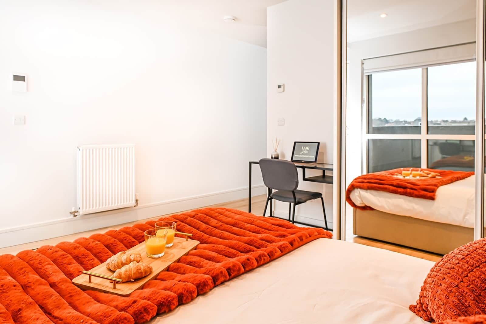 Desk, iron/ironing board, free WiFi, bed sheets