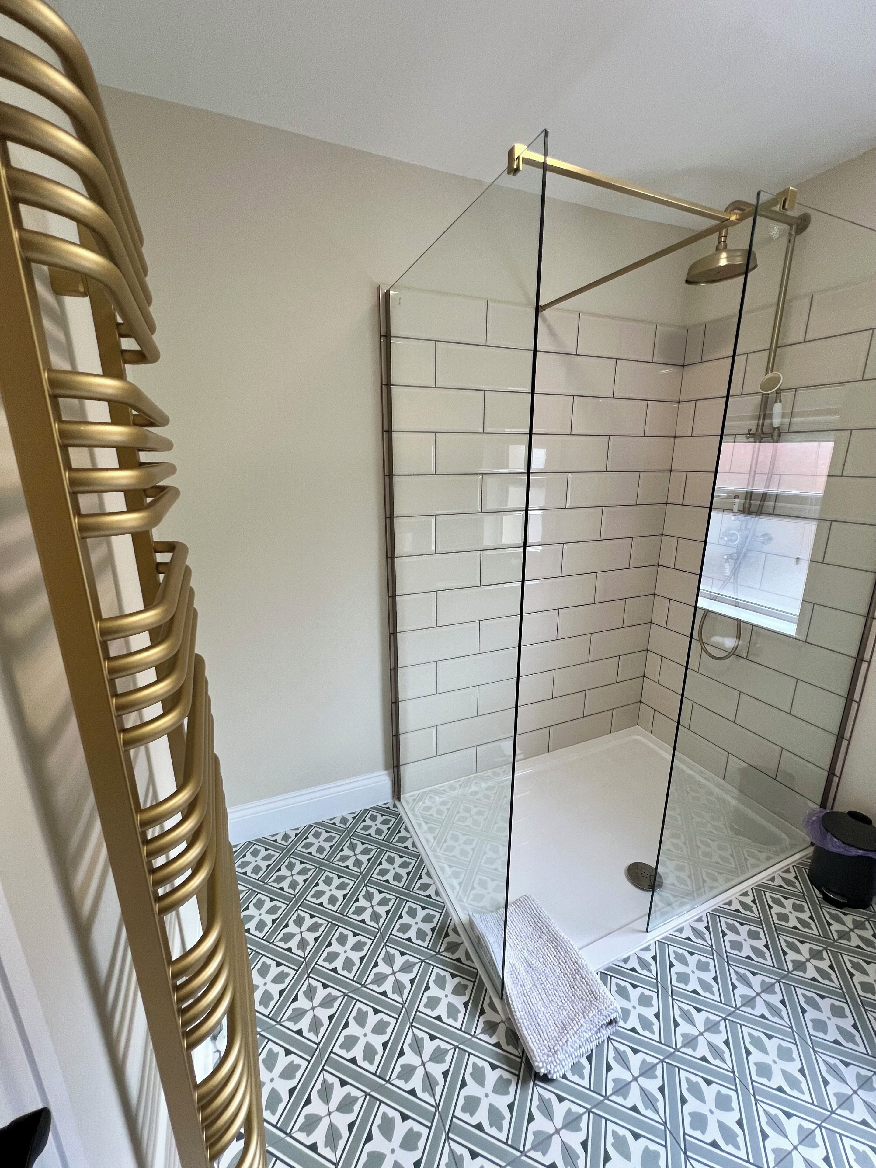 Towels, soap, toilet paper