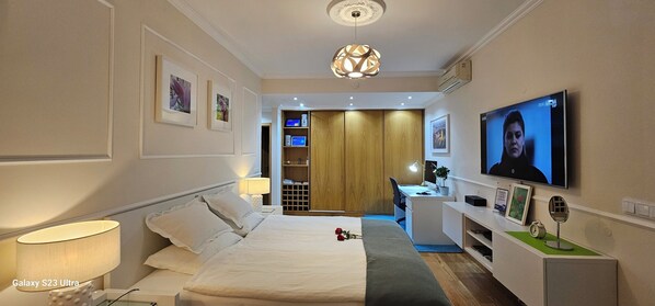 1 chambre, fer et planche à repasser, Wi-Fi, draps fournis