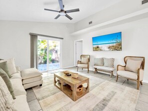 House, Multiple Beds (Barefoot Villa) | Living area - Barefoot Villa (Panama City Beach)