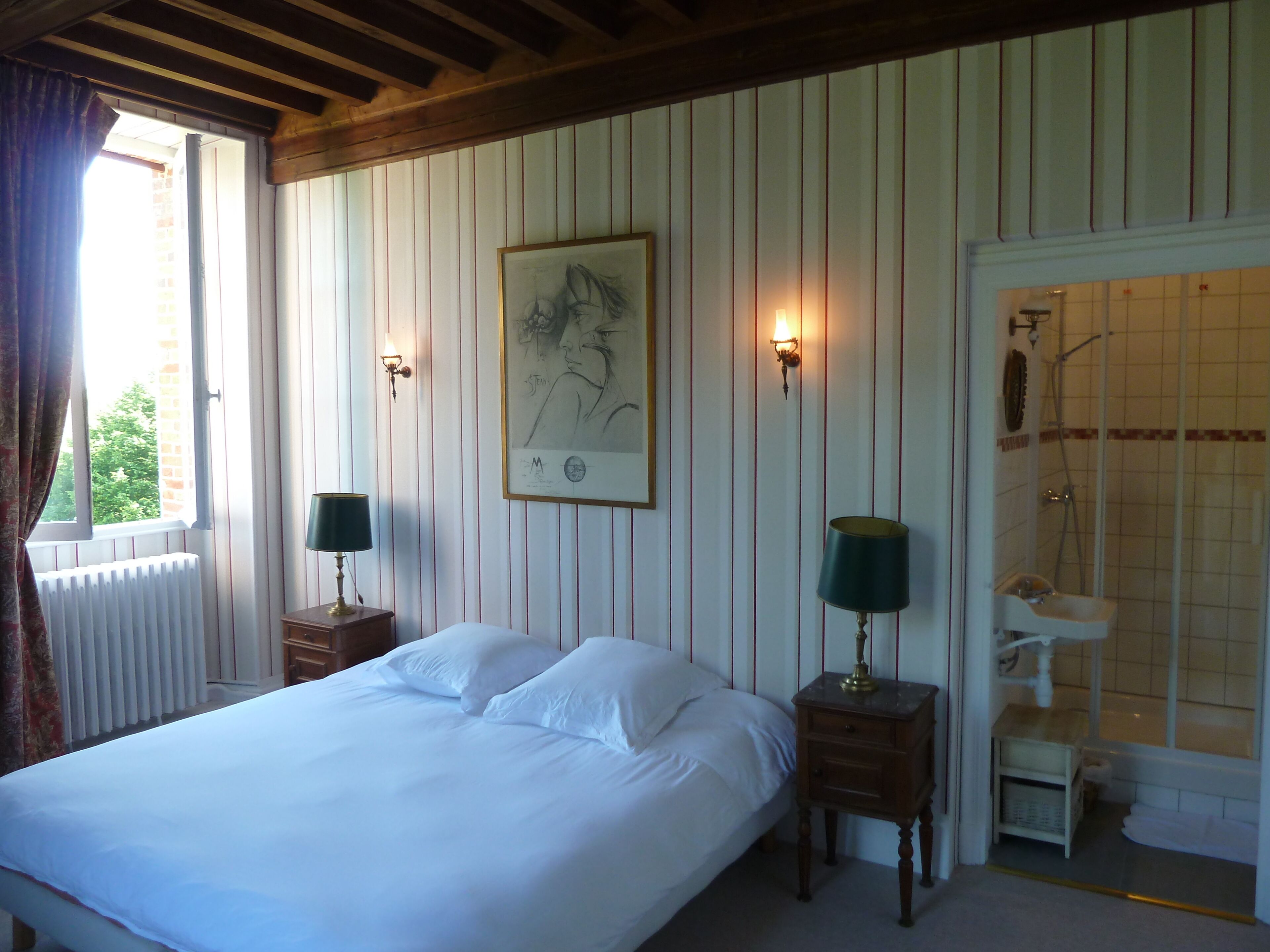 Habitación doble, vista al parque