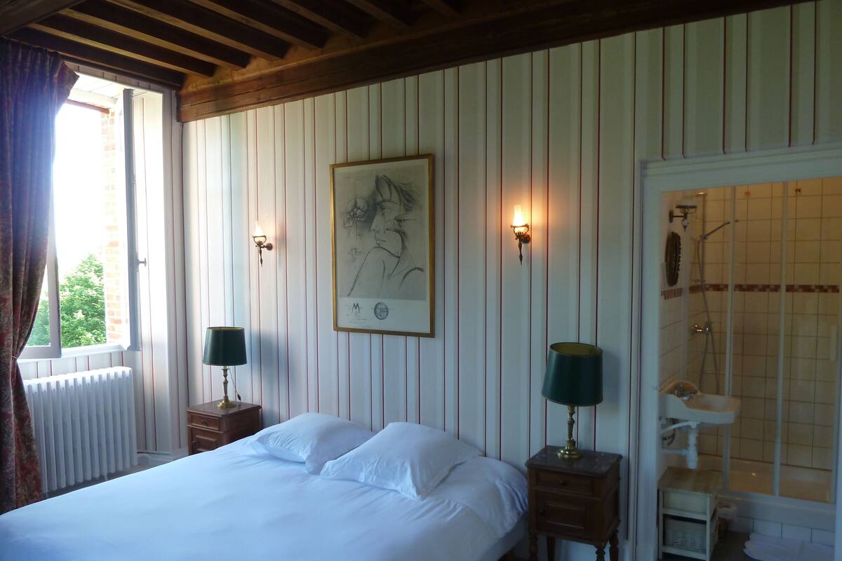 Habitación doble, vista al parque