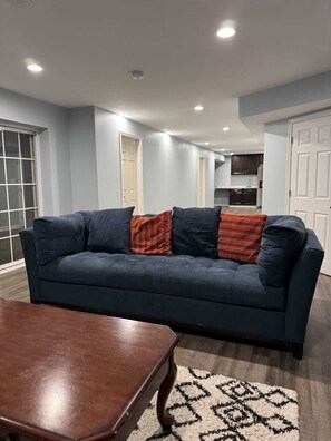 TV - Charming 2-bedroom House- Basement Apartment with AC in Fredericksburg (Fredericksburg)