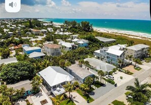 Exterior - NEW! Blue Crush! Steps to the beach! Heated Pool! (Anna Maria)
