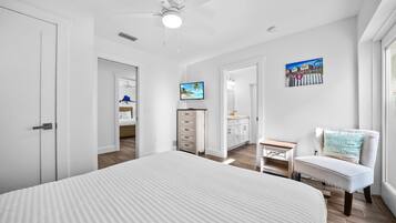 Iron/ironing board, travel crib, WiFi, bed sheets