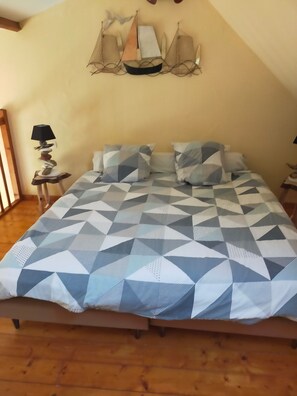 Iron/ironing board, WiFi, bed sheets - Gite air marin Berneval le grand House for couples/plant workers (PETIT CAUX)