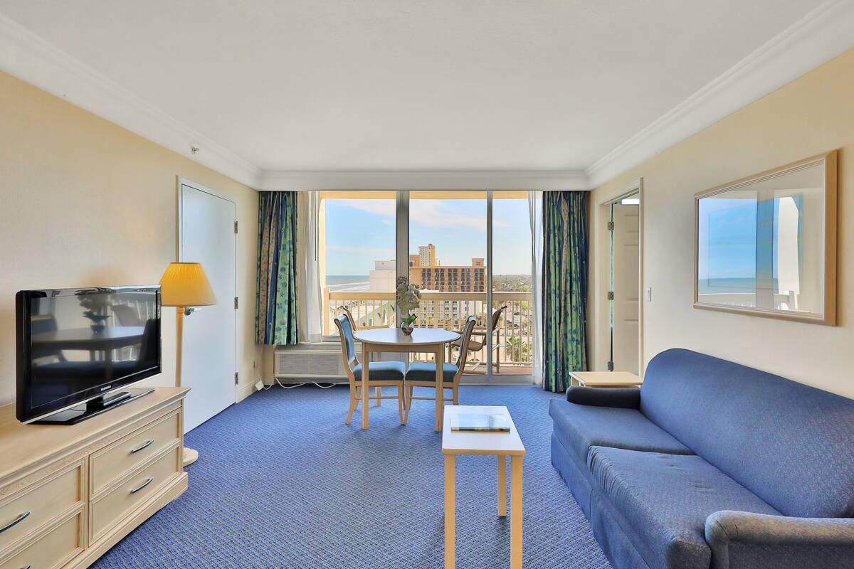 Studiosuite, flere senger, balkong, havutsikt (Daytona Beach Resort 807)