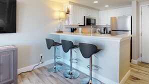 Leilighet, 2 queensize-senger, adgang til basseng, havutsikt (Daytona Beach Resort 1220) | Eget kjøkken