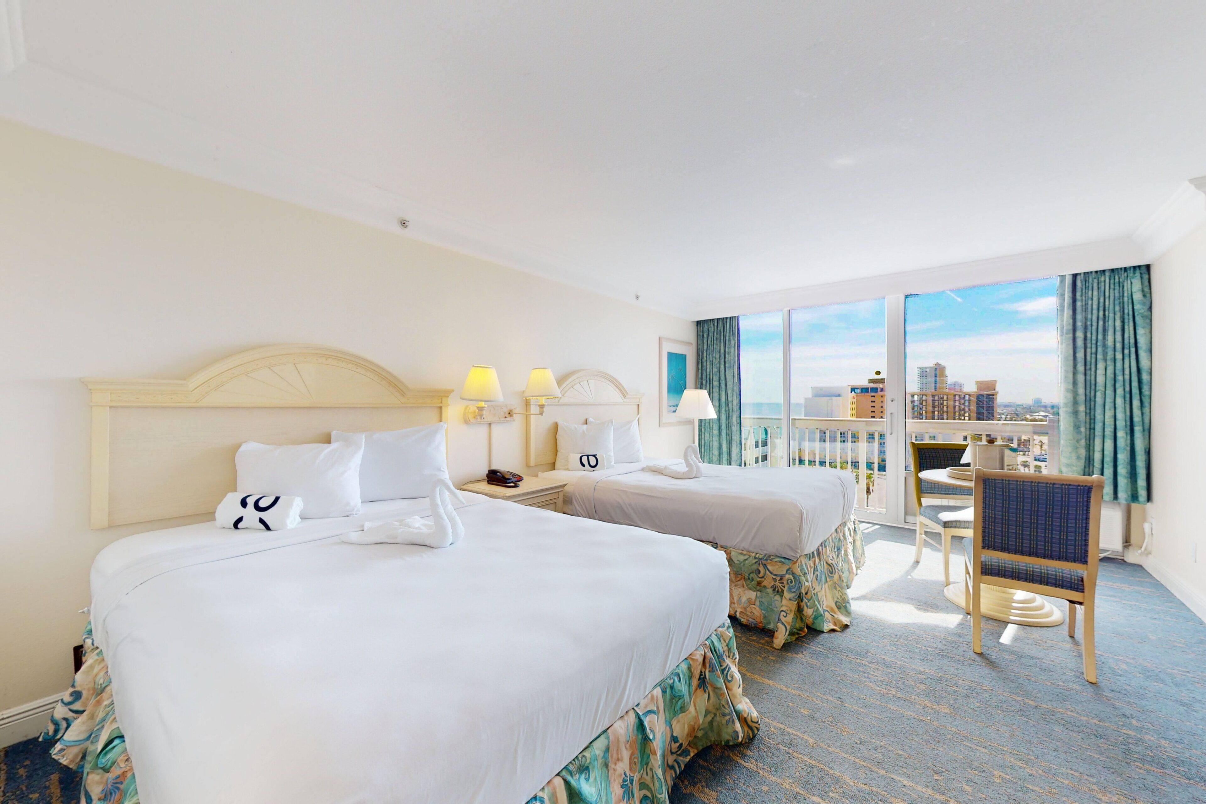 Studio Suite, 2 Queen Beds, Balcony, Ocean View (Daytona Beach Resort 803) | 1 bedroom, individually decorated, individually furnished