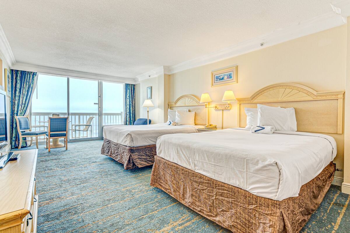 Stüdyo Süit, 2 Büyük (Queen) Boy Yatak, Sıcak Su Küveti (Daytona Beach Resort 1212) | 1 yatak odası, ayrı ayrı dekore edilmiş, ayrı ayrı döşenmiş 