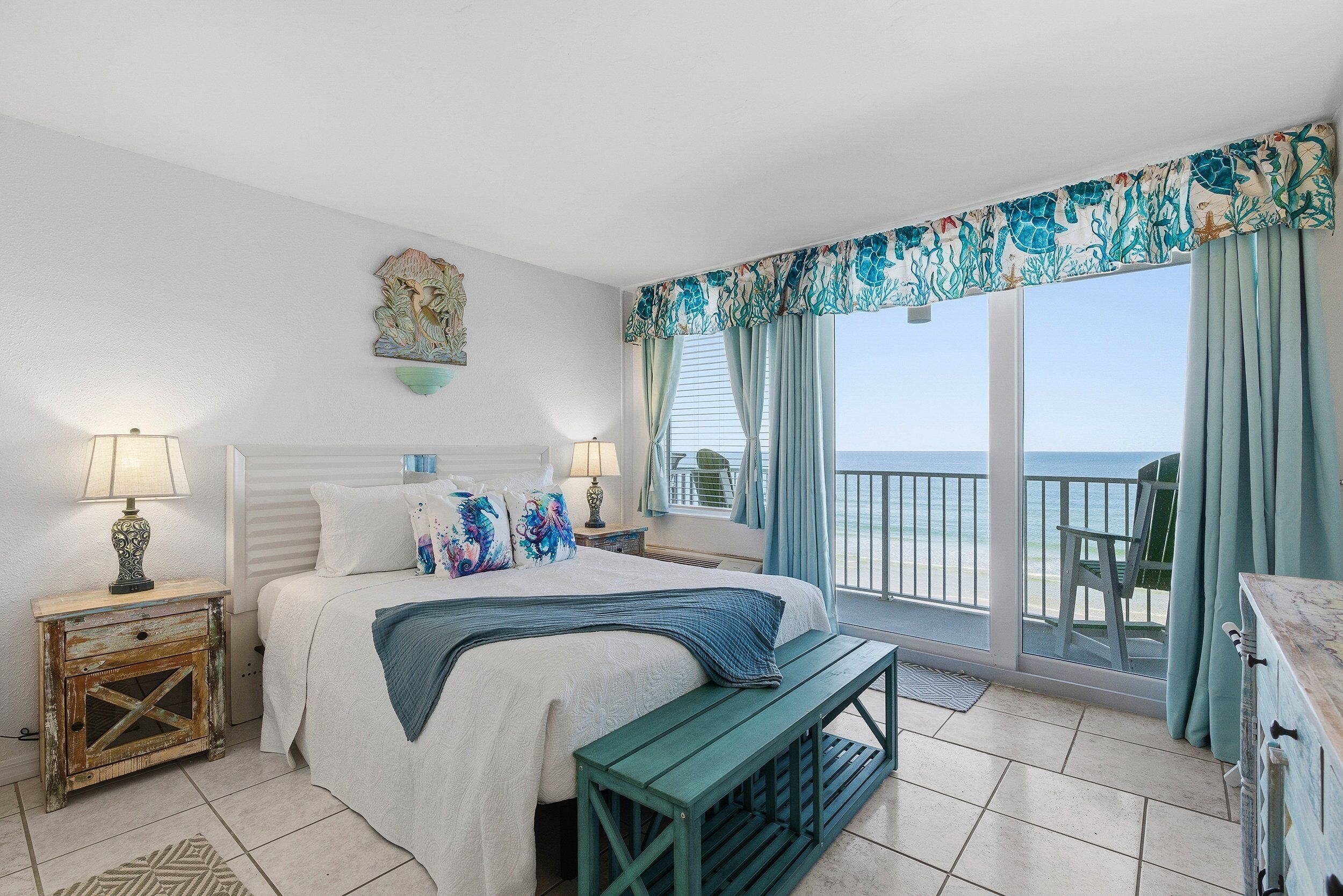 Condo, Multiple Beds, Hot Tub, Ocean View (Daytona Harbour Beach Resort 511) | 1 bedroom, individually decorated, individually furnished, bed sheets
