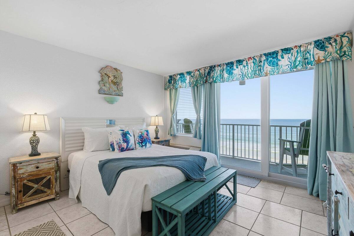 公寓客房, 多張床, 熱水浴缸, 海景 (Daytona Harbour Beach Resort 511) | 1 間臥室、熨斗/熨衣板、獨特裝潢、布置獨特