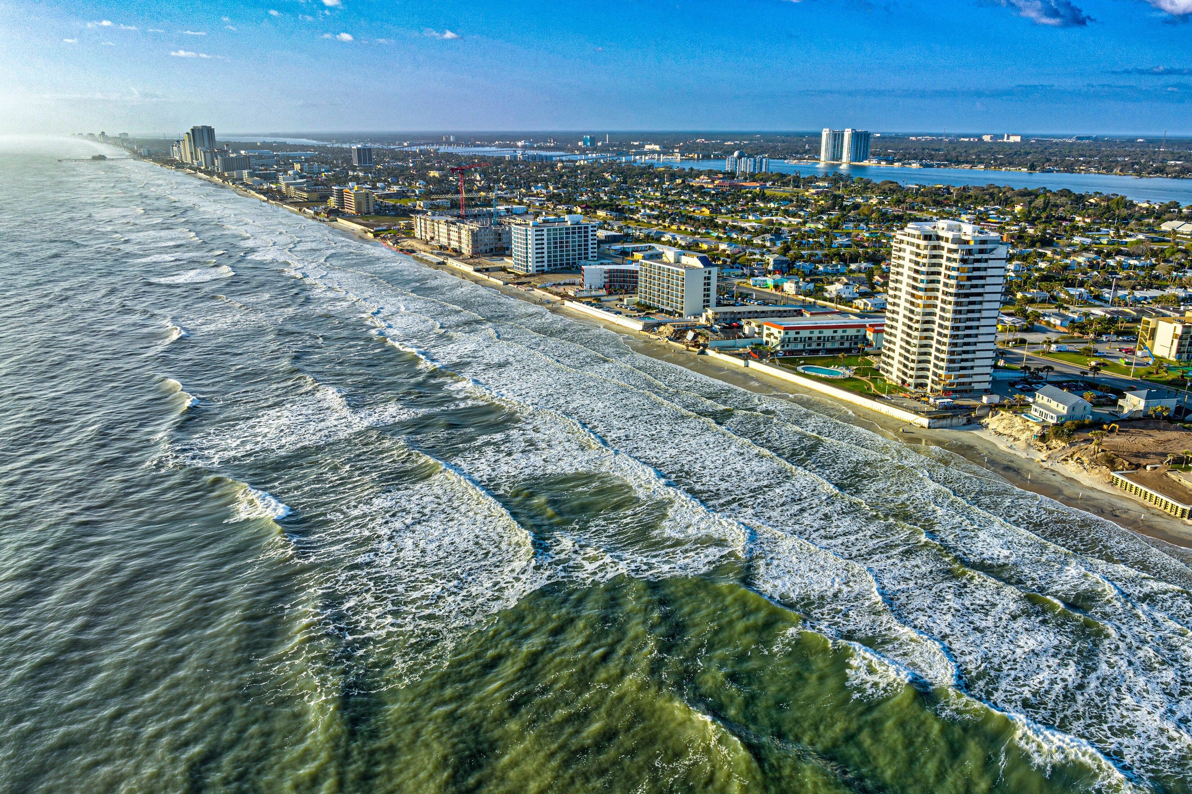 Condo, varias camas, balcón, vista al océano (Daytona Beach Living #504) | Playa | Playa en los alrededores 