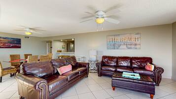 Condo, Multiple Beds, Balcony, Ocean View (Daytona Beach Living #504) | Living area